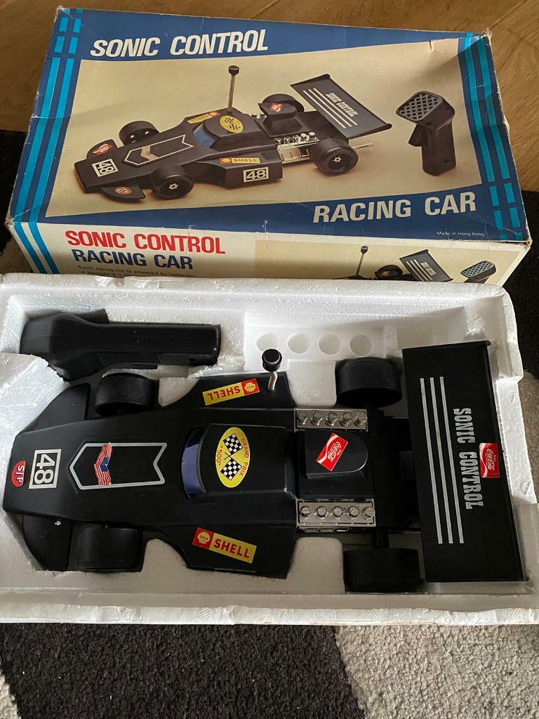 sonic control racing car